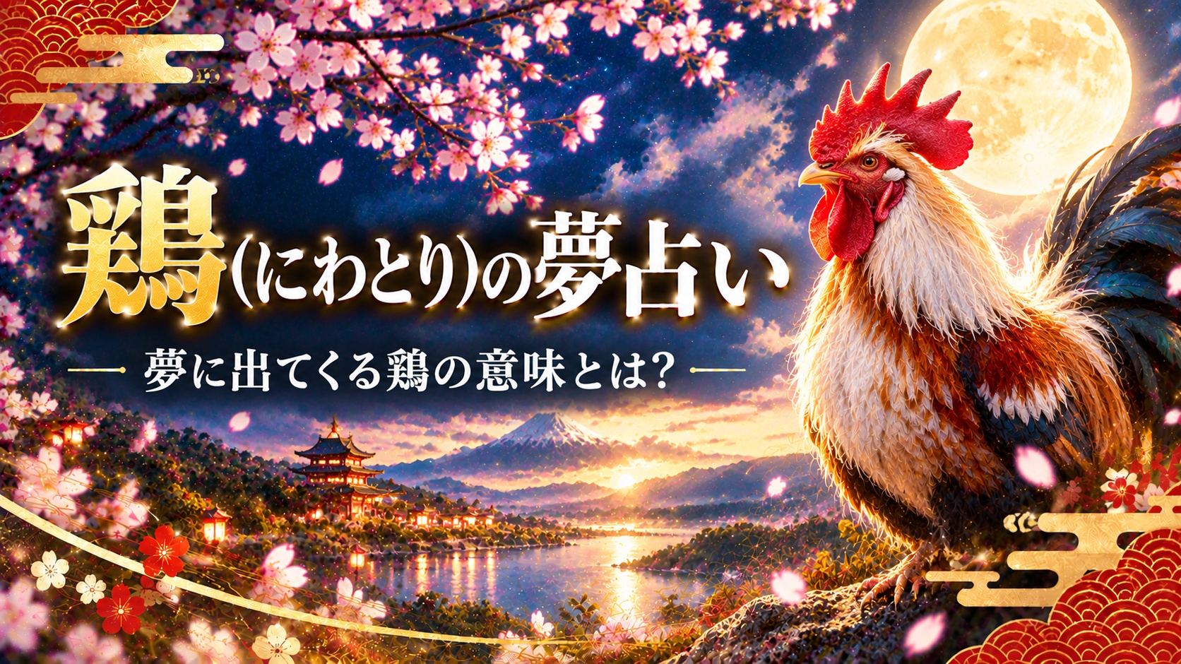 【夢占い】ニワトリが出てくる夢（干支の動物たち）