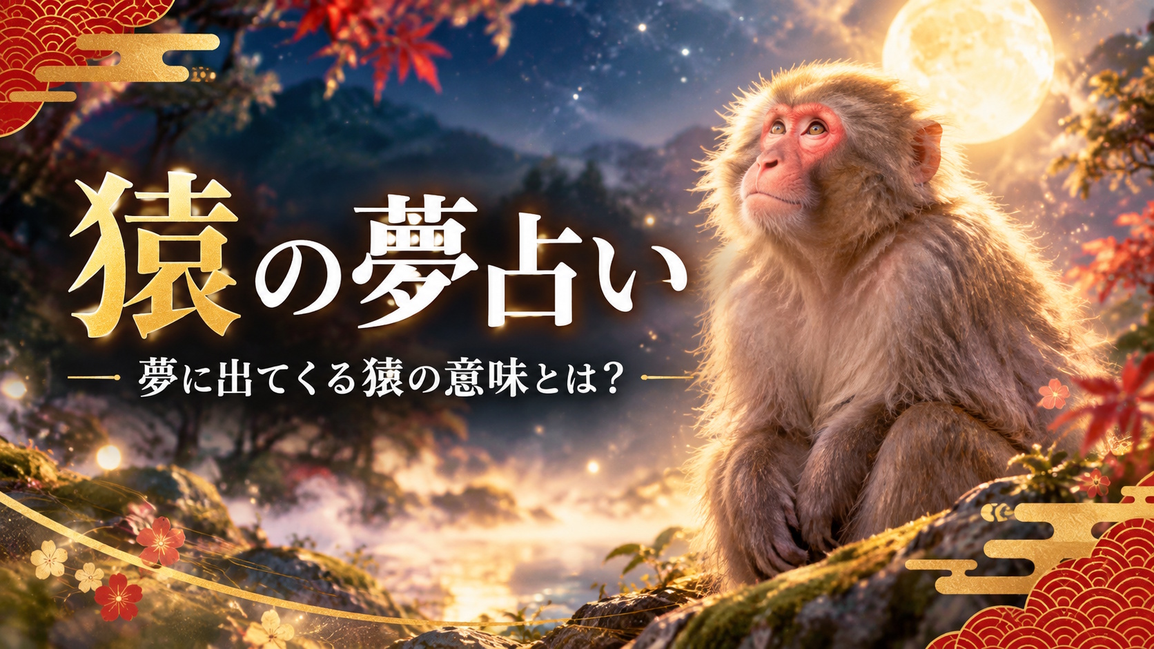猿の夢占いが持つ基本の意味とは？